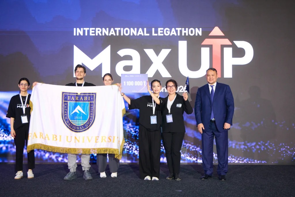 Astanada 13 elden kelgen stýdent JI tehnologııalardyń zań júıesine áserin zerttedi