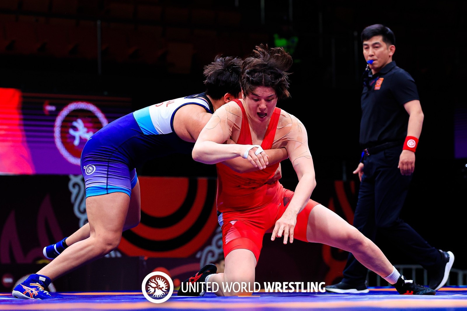 Gúlmaral Erkebaeva kúresten Azııa chempıonatynda qola medal jeńip aldy