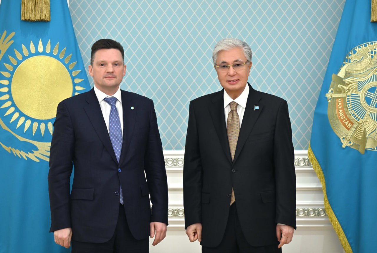 Prezıdent Eýrazııalyq damý bankiniń basqarma tóraǵasyn qabyldady