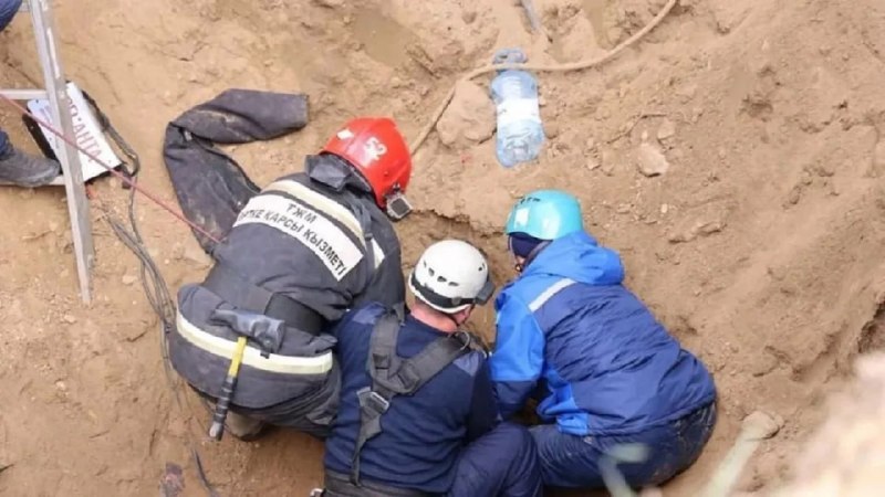 Pavlodarda jer opyrylyp, eki jumysshy qaza tapty