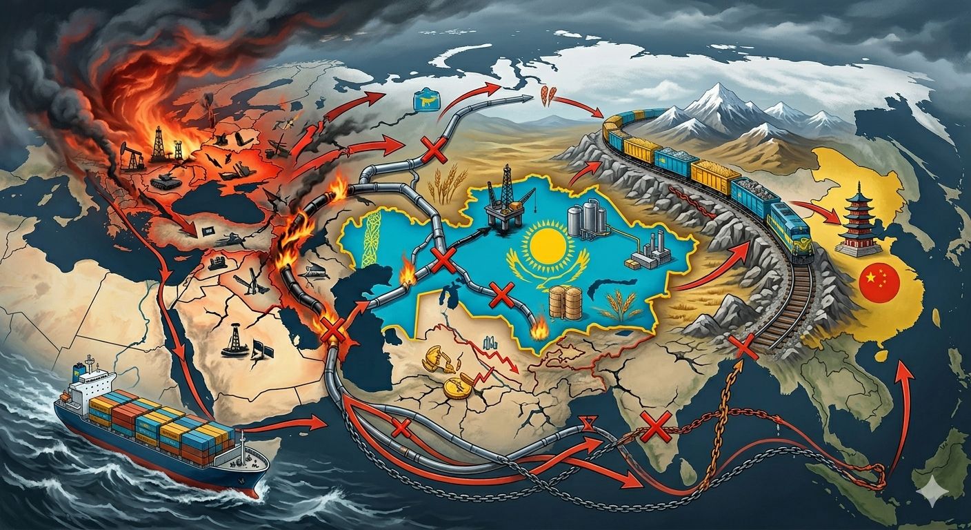 Taıaý Shyǵystaǵy daǵdarystyń Qazaqstan eksportyna áseri qandaı?