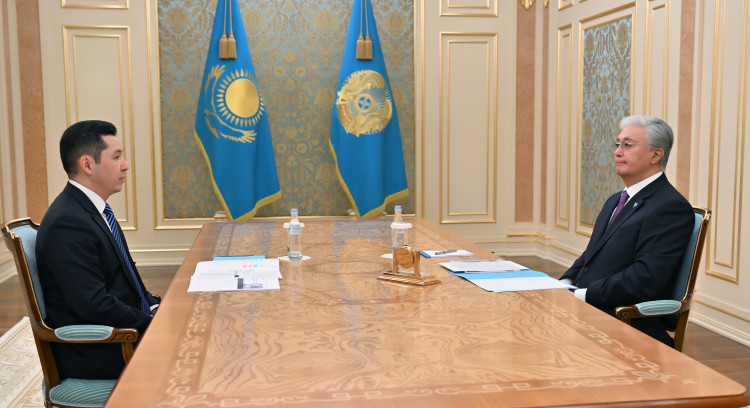 Prezıdentke «Astana» halyqaralyq qarjy ortalyǵynyń damý jospary tanystyryldy