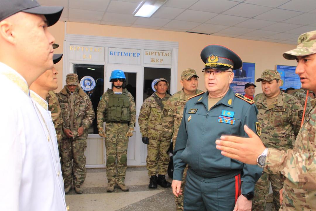 Bitimgerlerdiń BUU mıssııasyna daıyndyǵy tekserildi