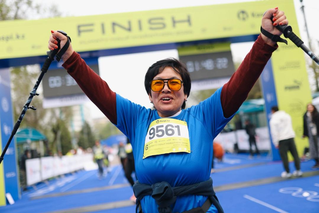 Almaty Half Marathon: Sheteldik qatysýshylar sany boıynsha rekord jańardy