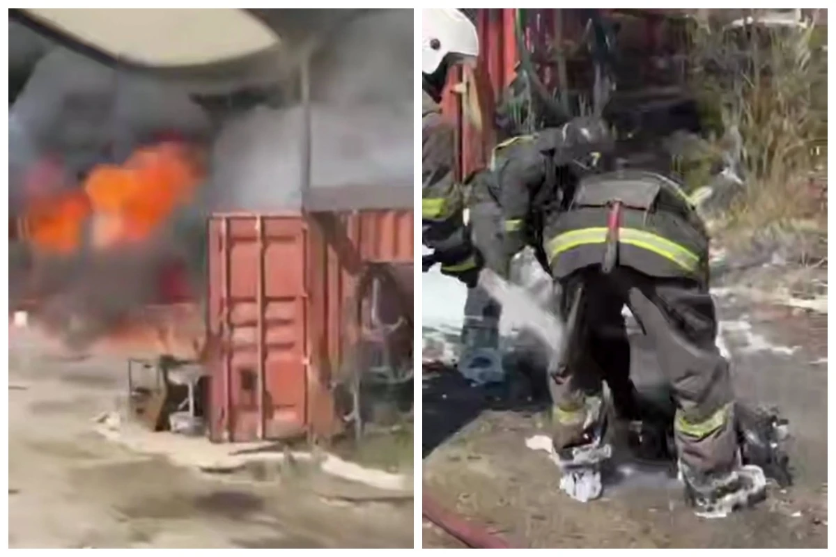 6 ballon shyǵaryldy: О́skemende qutqarýshylar jarylystyń aldyn aldy