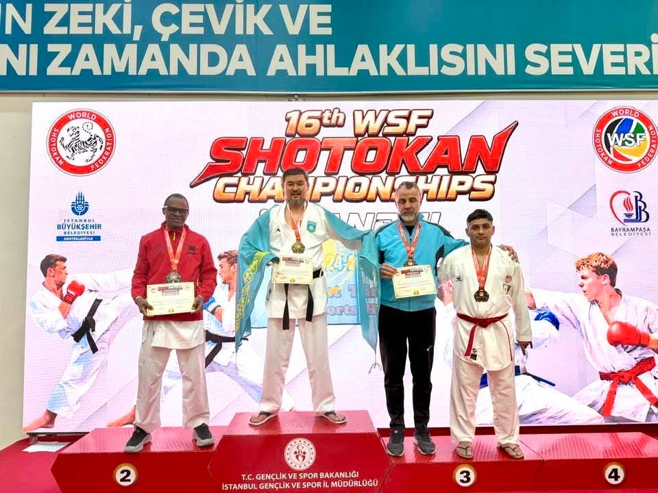 Atyraý oblysy ákiminiń orynbasary karateden álem chempıony atandy