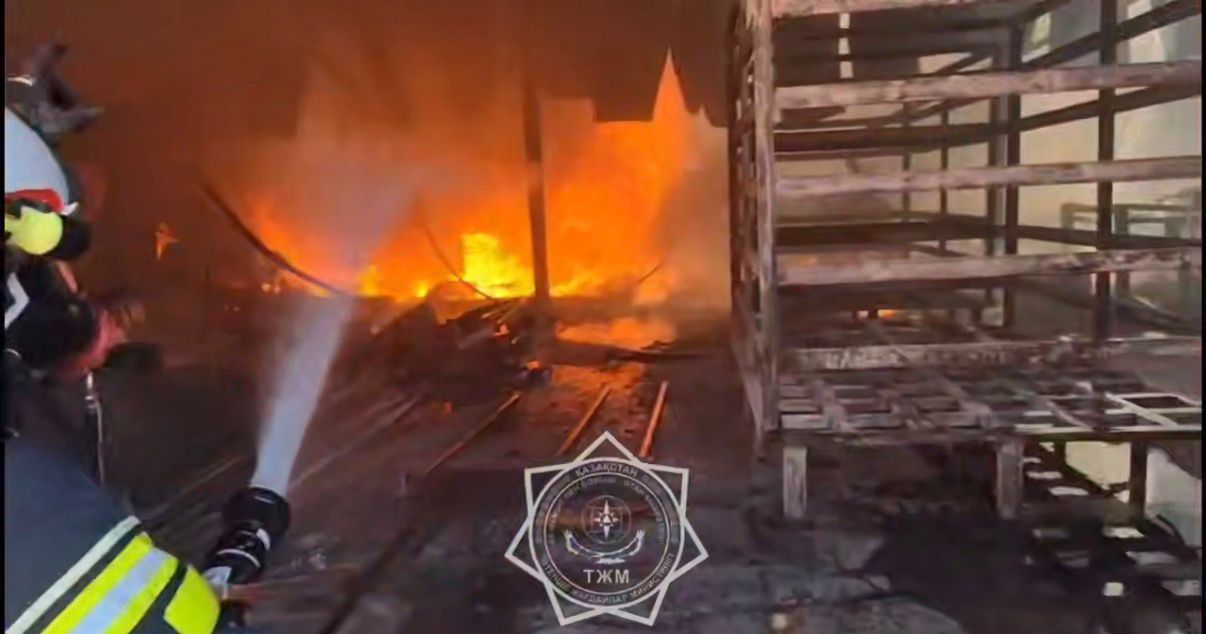 Shymkentte plastık buıymdaryn shyǵaratyn sehtan órt shyqty