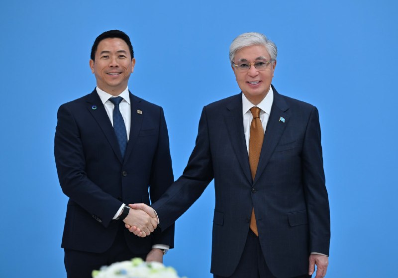 Memleket basshysy Presight AI basqarma tóraǵasy Tomas Pramotedhamdy qabyldady