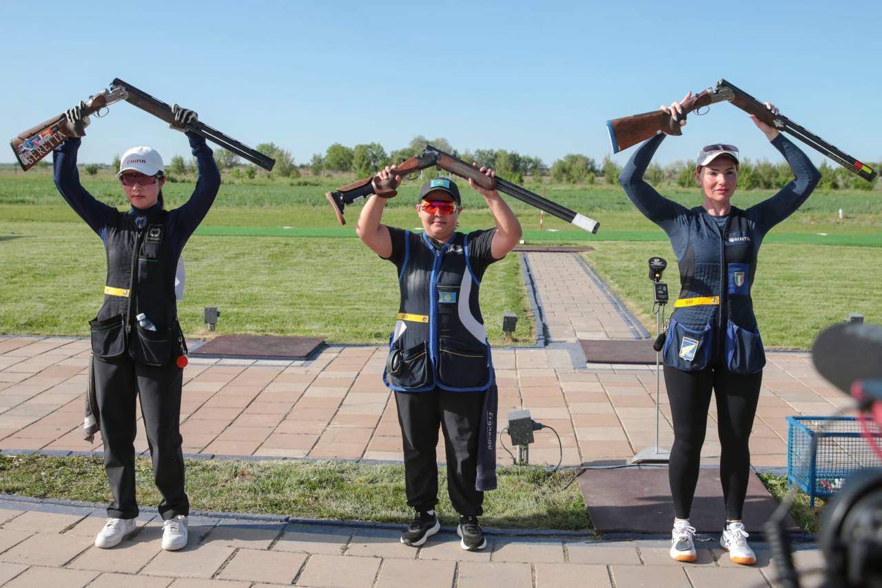 Ásem Orynbaı stend atýdan jańa álem rekordyn ornatty