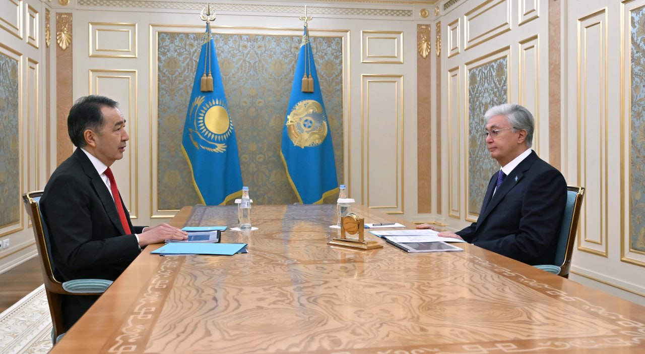 Memleket basshysy Baqytjan Saǵyntaevty qabyldady