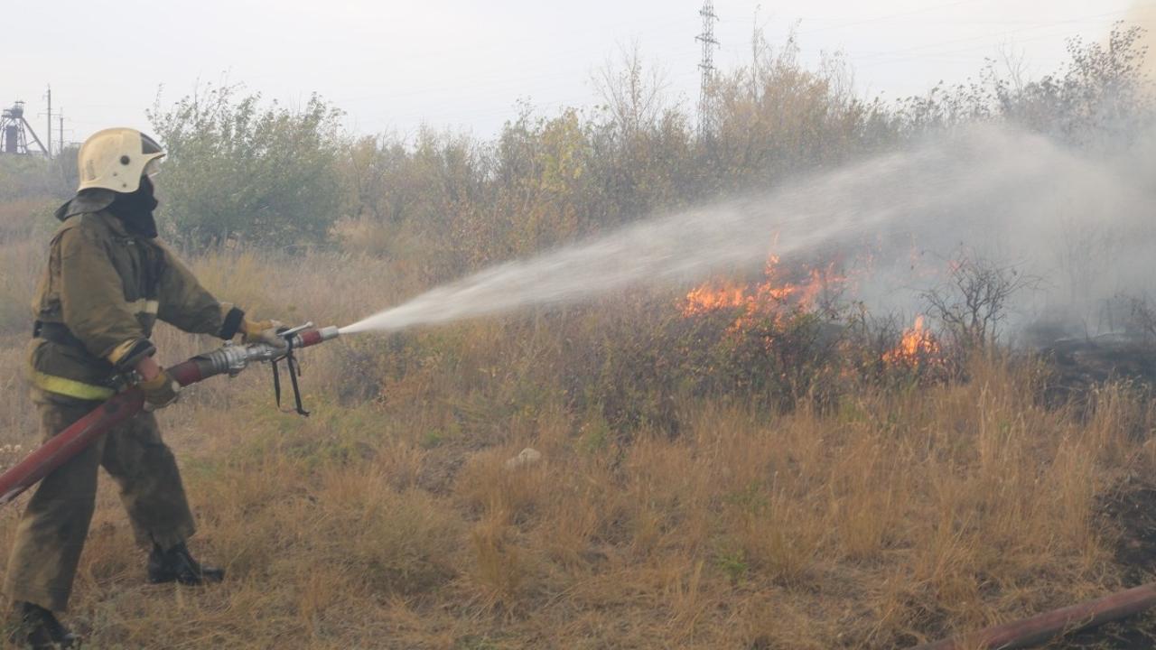Qaraǵandy oblysynda órt oshaqtaryn drondar baqylaıdy