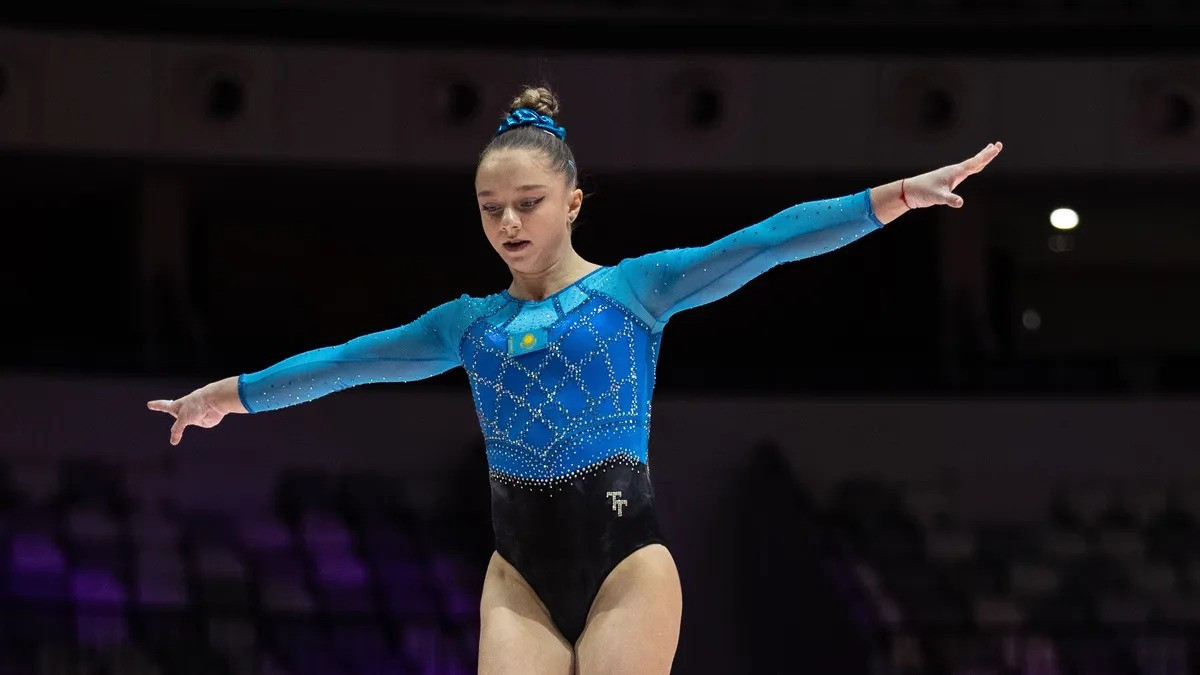 Challenge Cup: Gımnast Evelına Ejova Tashkenttegi týrnırde top jardy