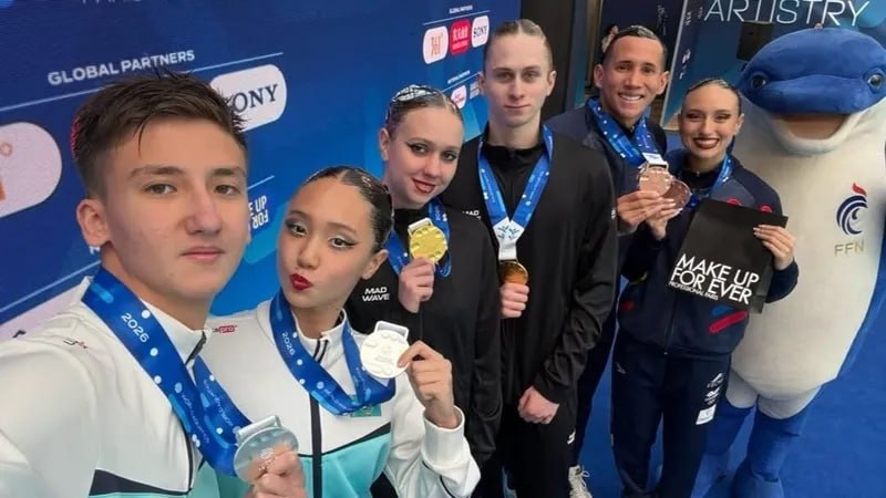 Qazaqstan quramasy ártistik júzýden Álem kýbogy kezeńinde eki qola medal jeńip aldy