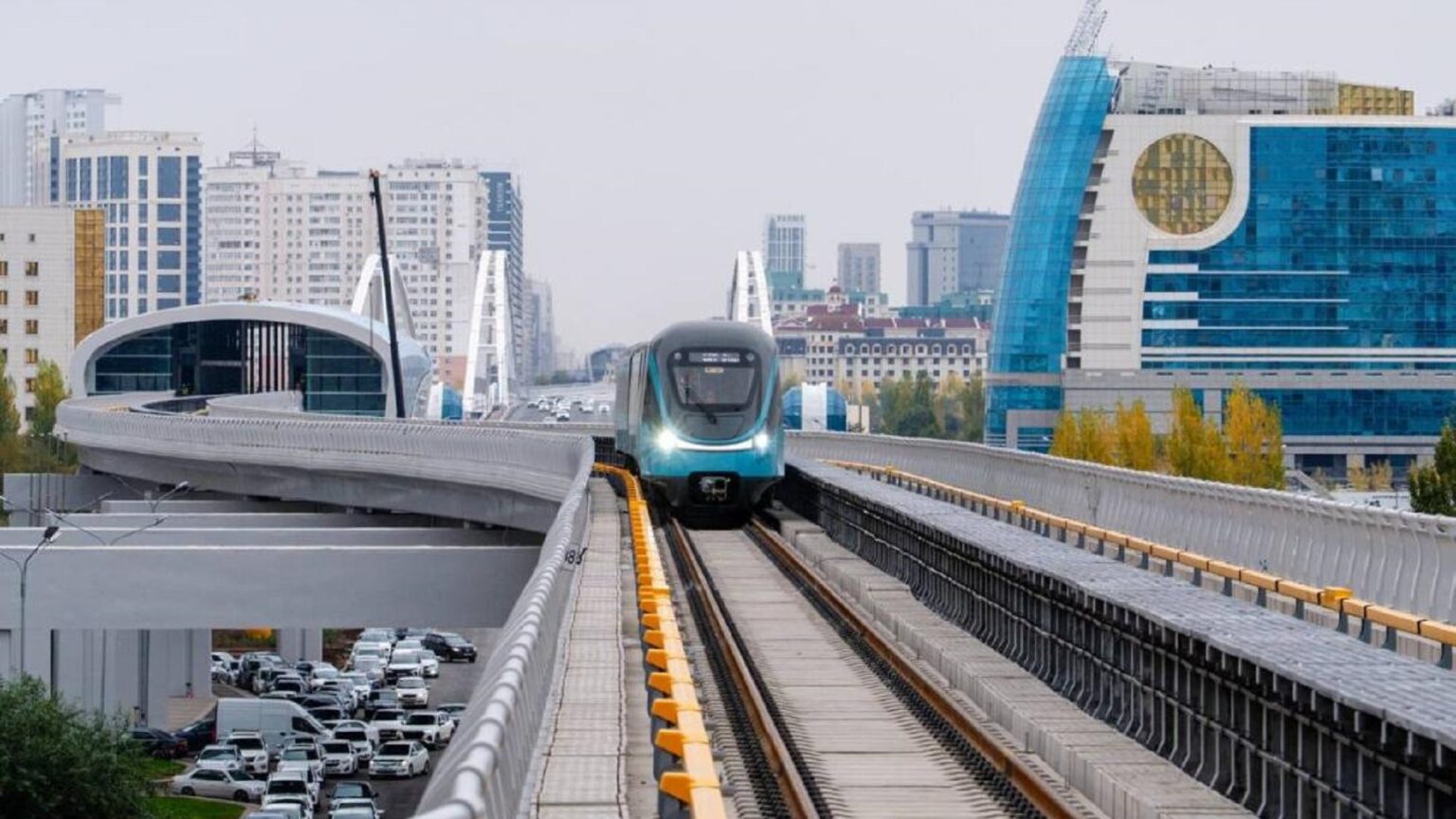 Astanadaǵy LRT eki aptada 1 mıllıon jolaýshy tasymaldady