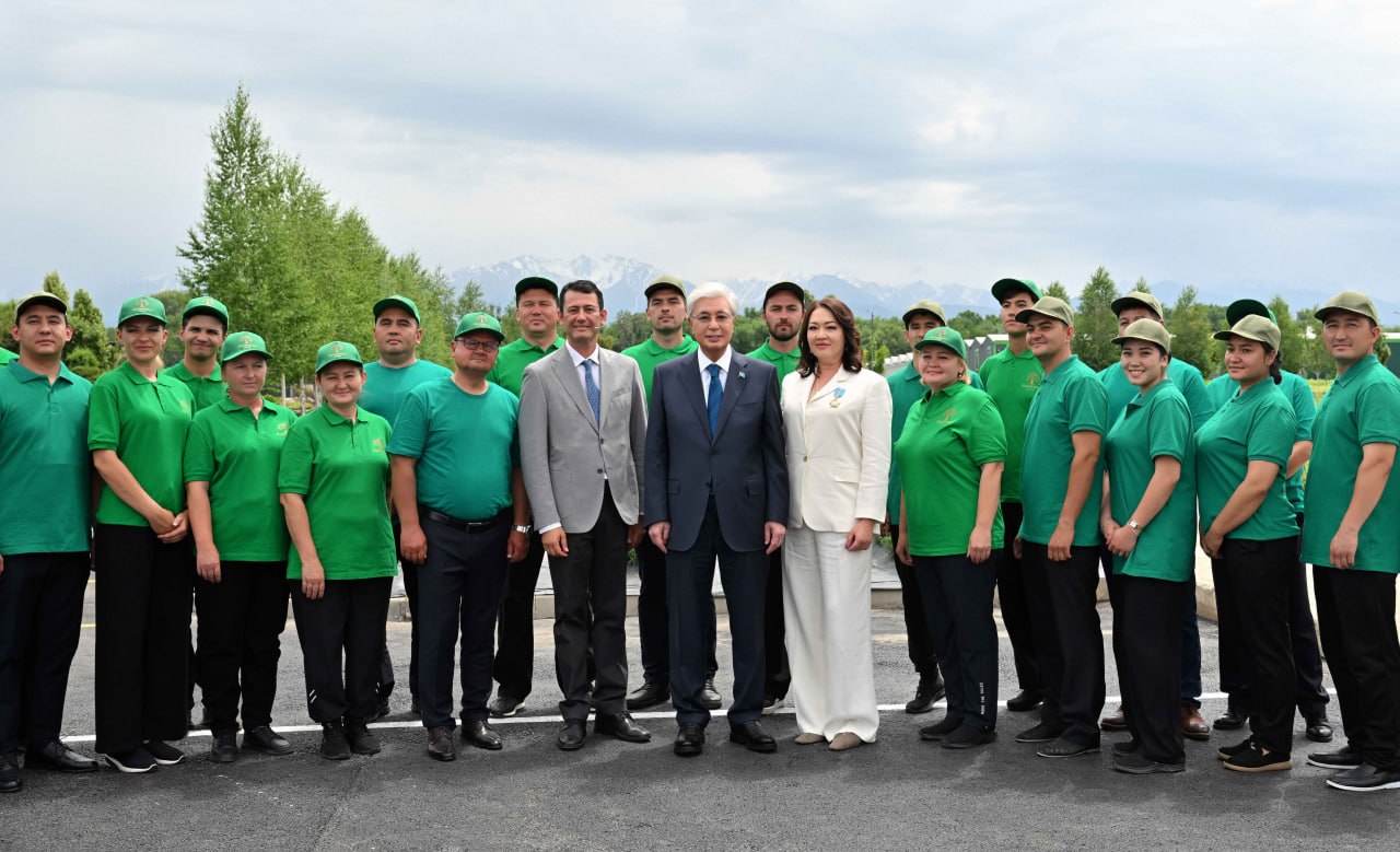 Memleket basshysy GREEN ESO jylyjaı keshenimen tanysty