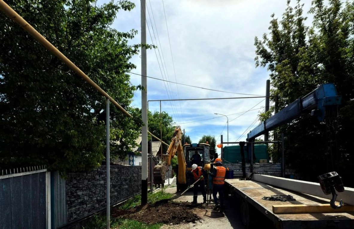 Jetisý oblysynda ulttyq joba aıasynda elektr jelileri jańartylyp jatyr