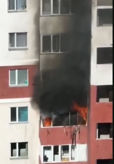Astanada kópqabatty turǵyn úıden órt shyqty