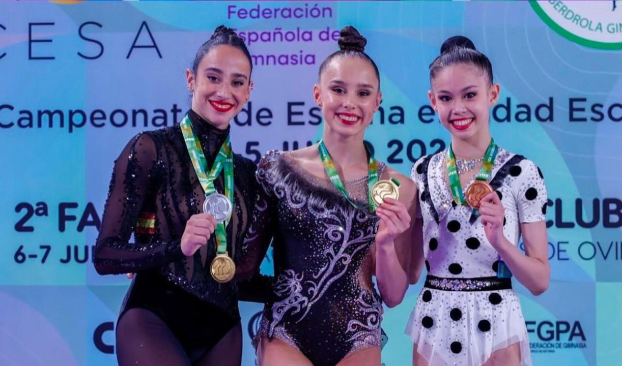 Astanalyq gımnast Ispanııada eki medal jeńip aldy