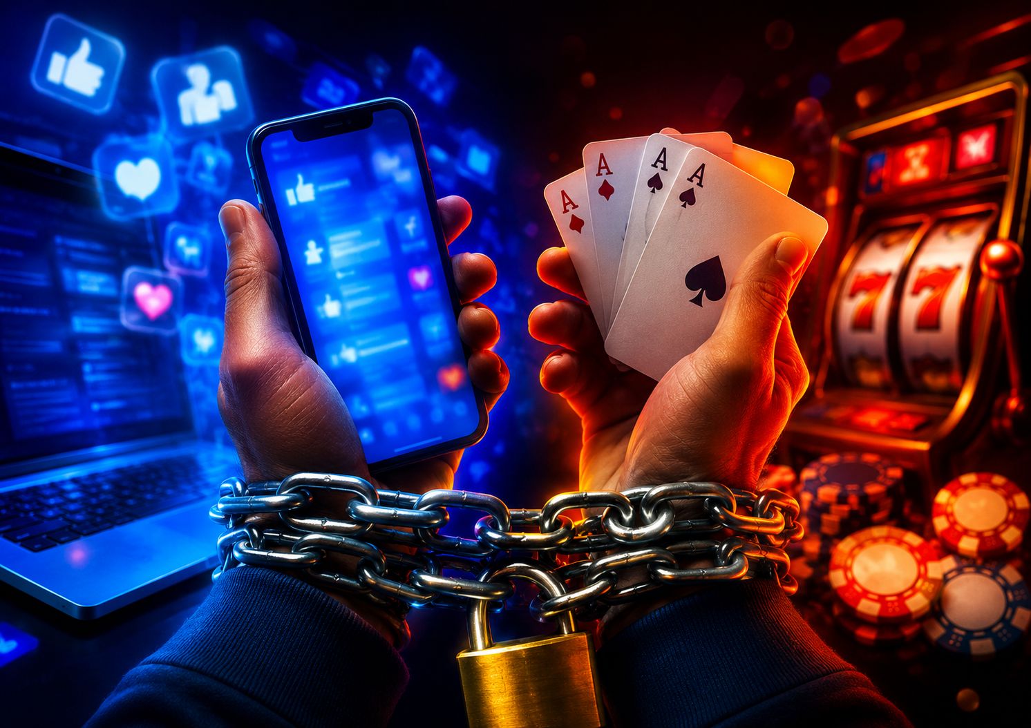 Psıholog: Internetke táýeldilik pen lýdomanııanyń uqsastyǵy kóp