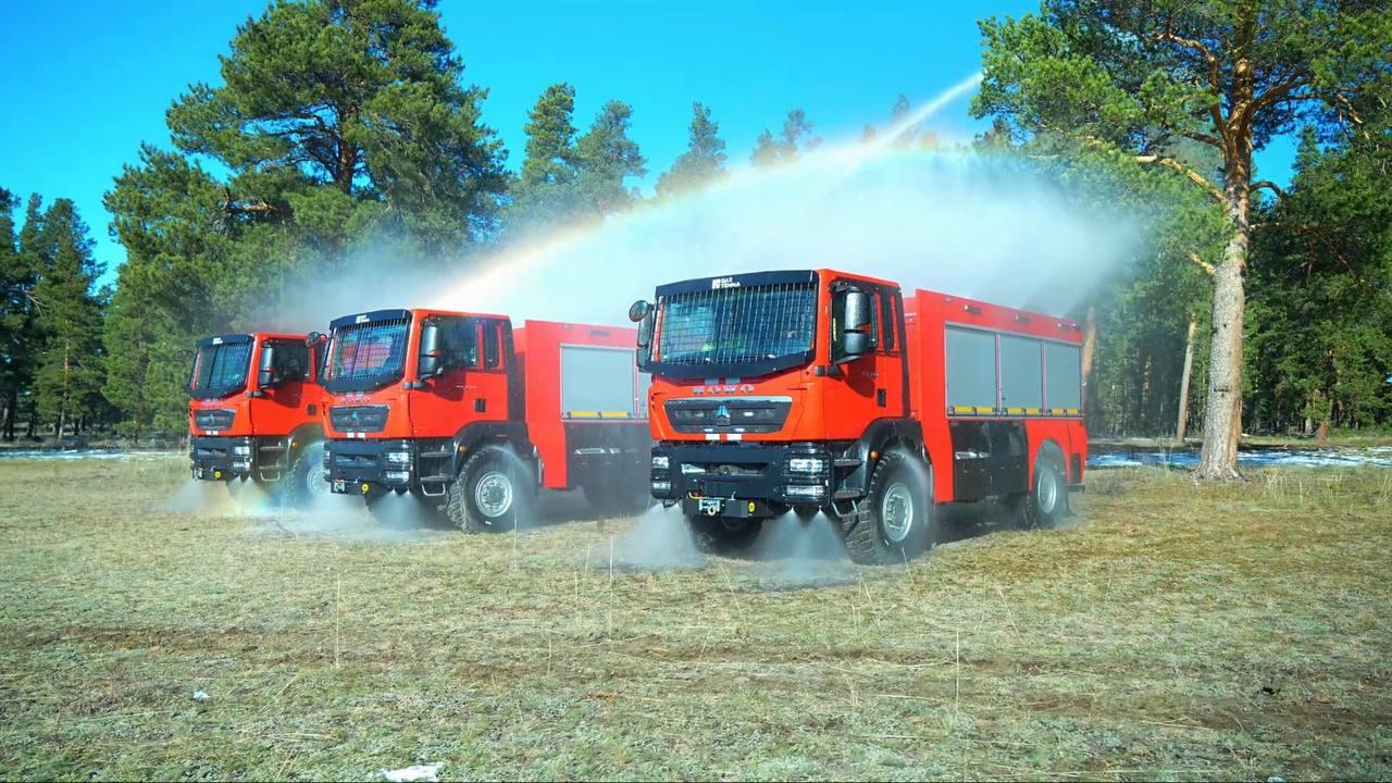 Orman órtin sóndirýge arnalǵan jańa úlgidegi tehnıka tanystyryldy