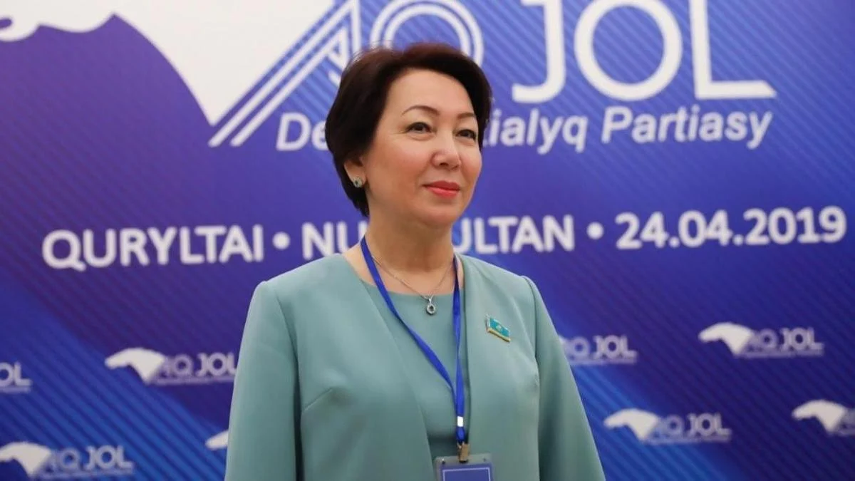 Danııa Espaeva «Aq jol» partııasynyń jańa tóraǵasy bolyp saılandy