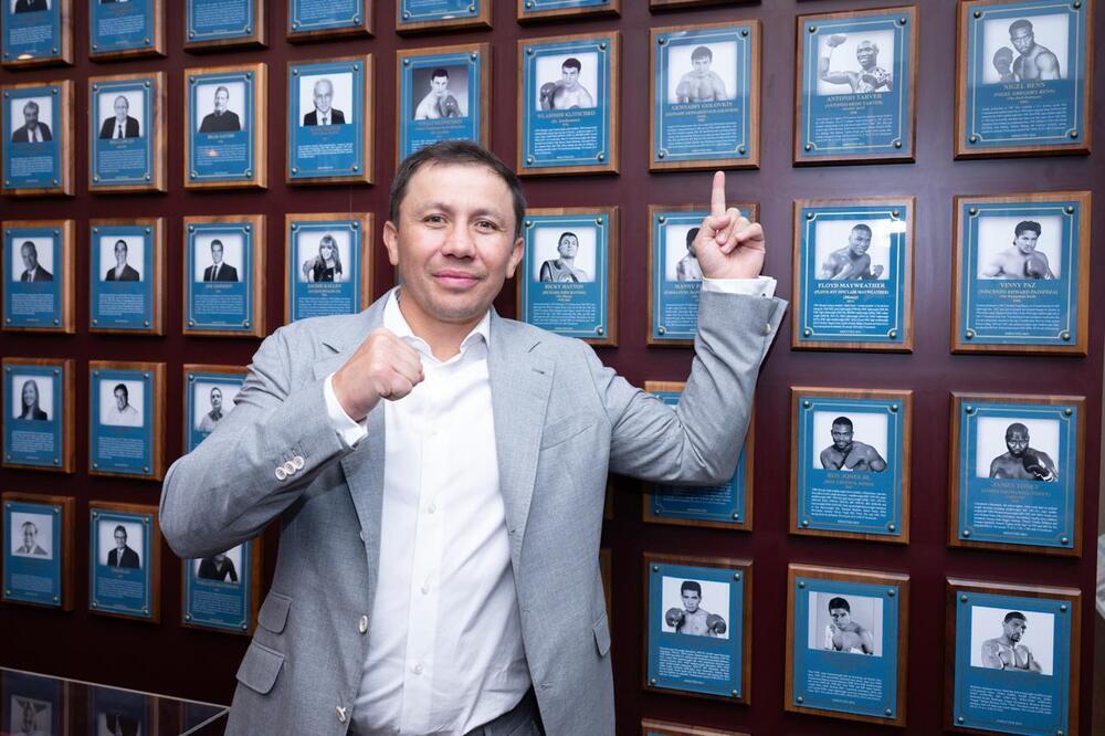 Gennadıı Golovkınniń esimi Halyqaralyq boks Dańq zalyna endi