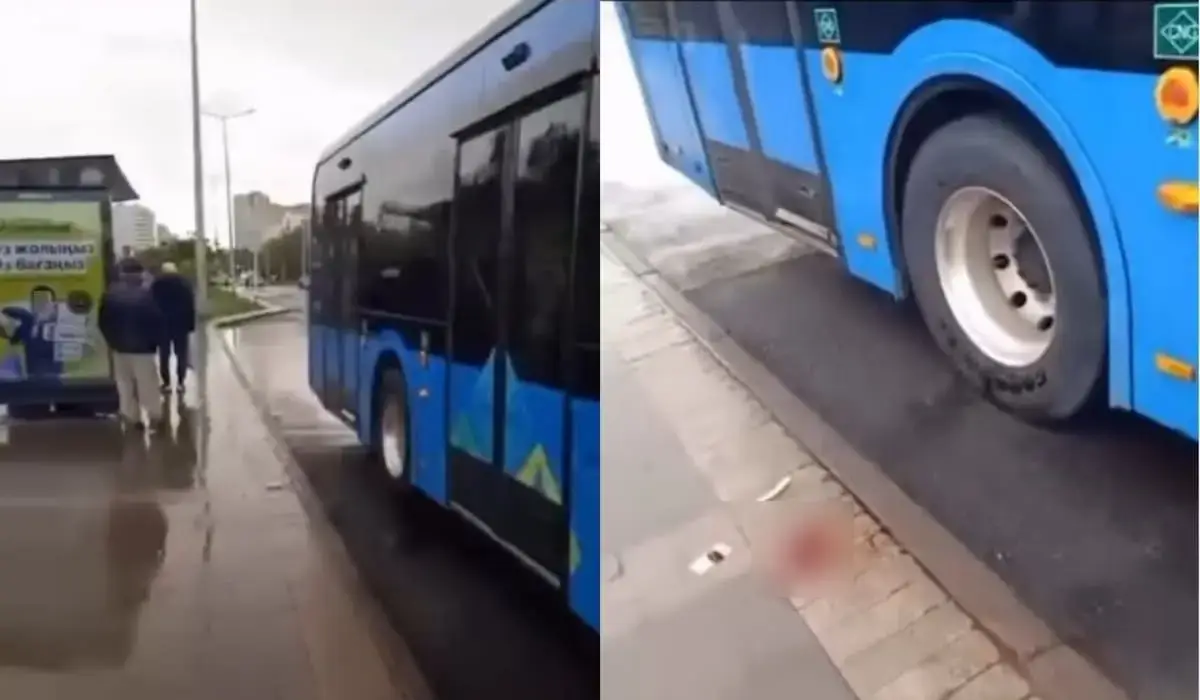 Astanada jolaýshylar avtobýsy zeınetkerdi qaǵyp ketti