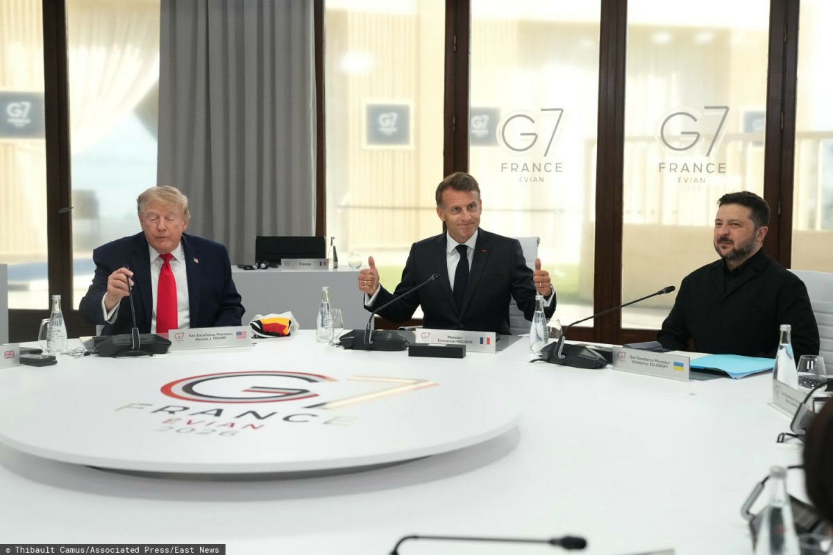 Tramp pen Zelenskıı G7 sammıtinde kezdesti